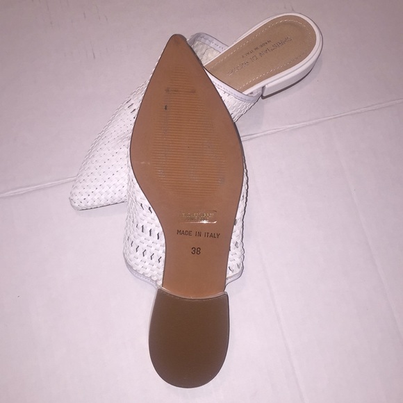 Sz 8 brand new white genuine leather - Picture 7 of 11